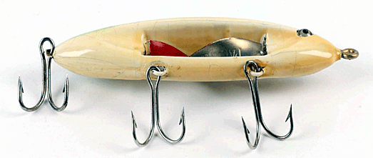 Vintage Wooden Fishing Lure -  Canada