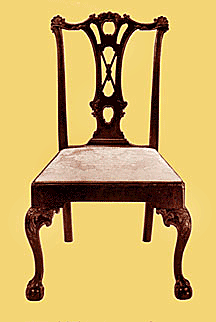 Chippendale Philadelphia chair.