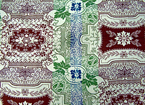 One of Kline's hsitoric coverlets.