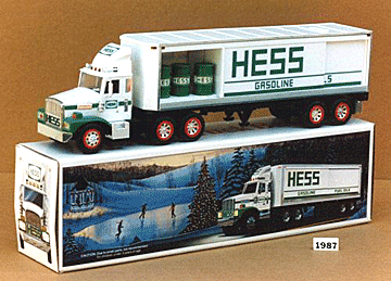 what year was the first toy hess truck made