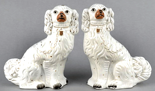 Staffordshire Dog Figurines  Staffordshire Spaniel Trend
